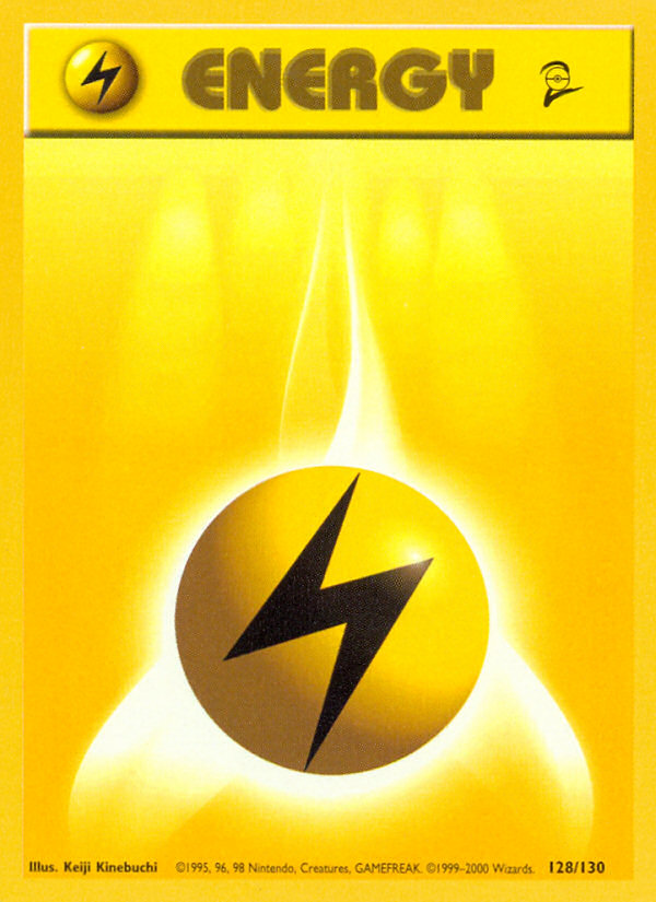 Lightning Energy (128/130) [Base Set 2] | Arkham Games and Comics