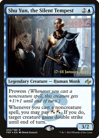 Shu Yun, the Silent Tempest [Fate Reforged Promos] | Arkham Games and Comics