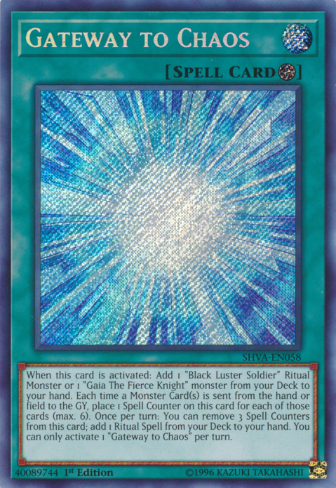 Gateway to Chaos [SHVA-EN058] Secret Rare | Arkham Games and Comics