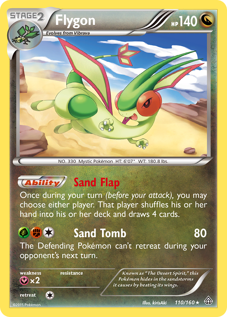 Flygon (110/160) [XY: Primal Clash] | Arkham Games and Comics