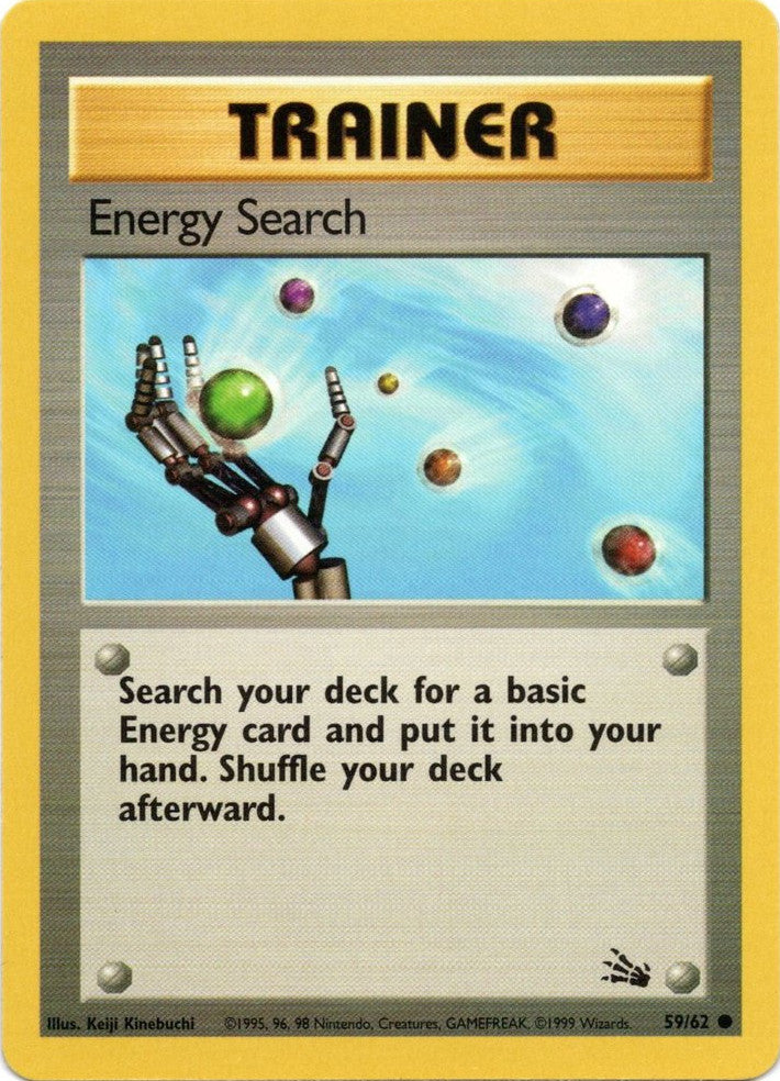 Energy Search (59/62) [Fossil Unlimited] | Arkham Games and Comics