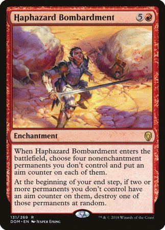 Haphazard Bombardment [Dominaria] | Arkham Games and Comics