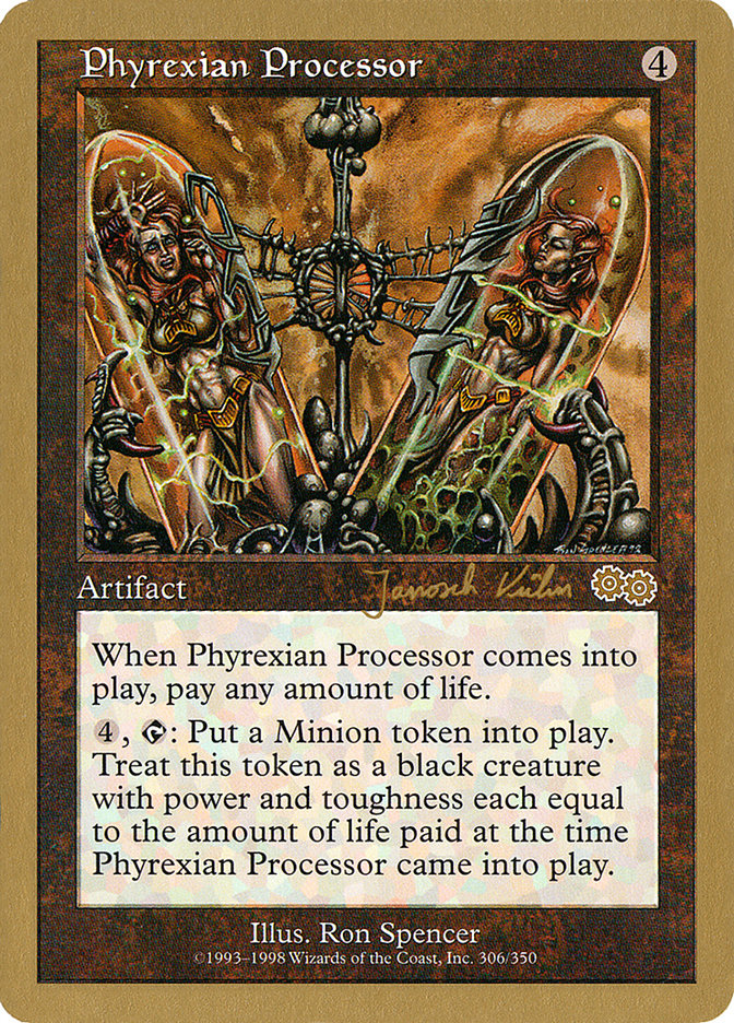 Phyrexian Processor (Janosch Kuhn) [World Championship Decks 2000] | Arkham Games and Comics