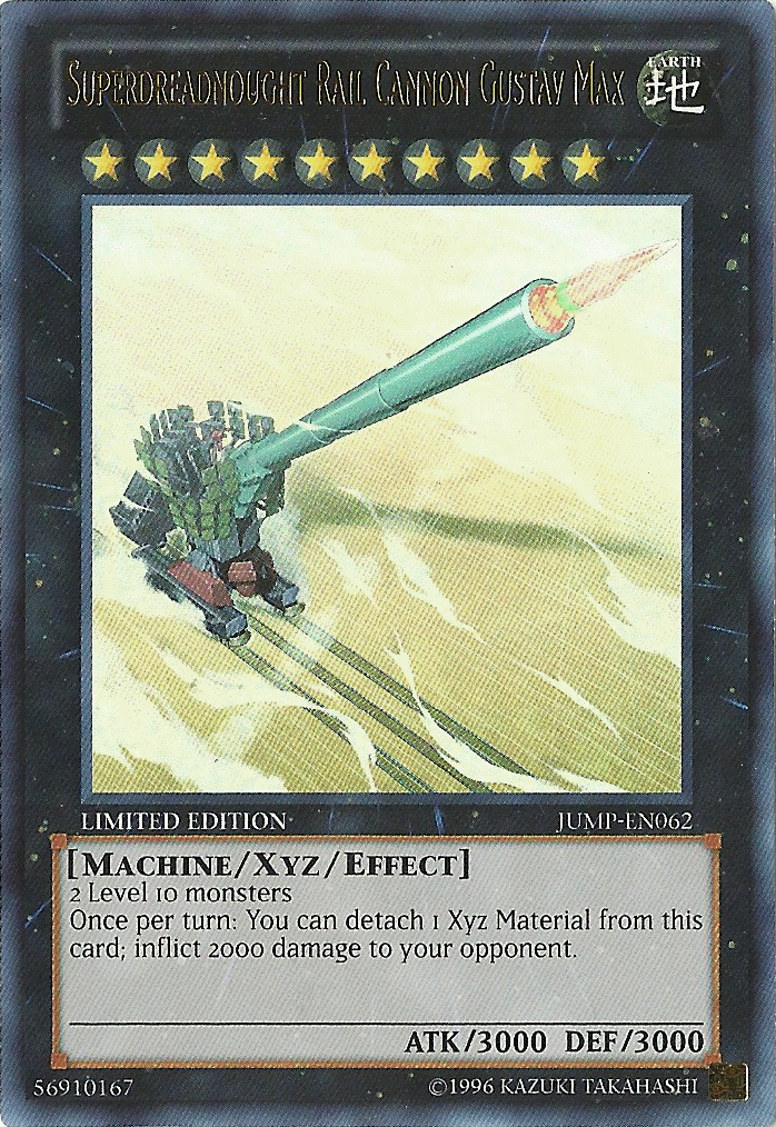 Superdreadnought Rail Cannon Gustav Max [JUMP-EN062] Ultra Rare | Arkham Games and Comics