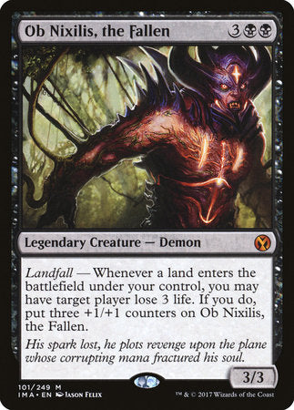 Ob Nixilis, the Fallen [Iconic Masters] | Arkham Games and Comics