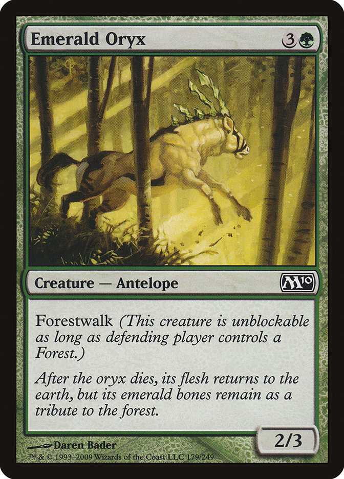 Emerald Oryx [Magic 2010] | Arkham Games and Comics