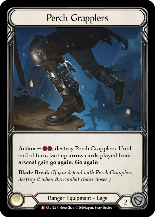 Perch Grapplers [CRU122] (Crucible of War)  1st Edition Cold Foil | Arkham Games and Comics