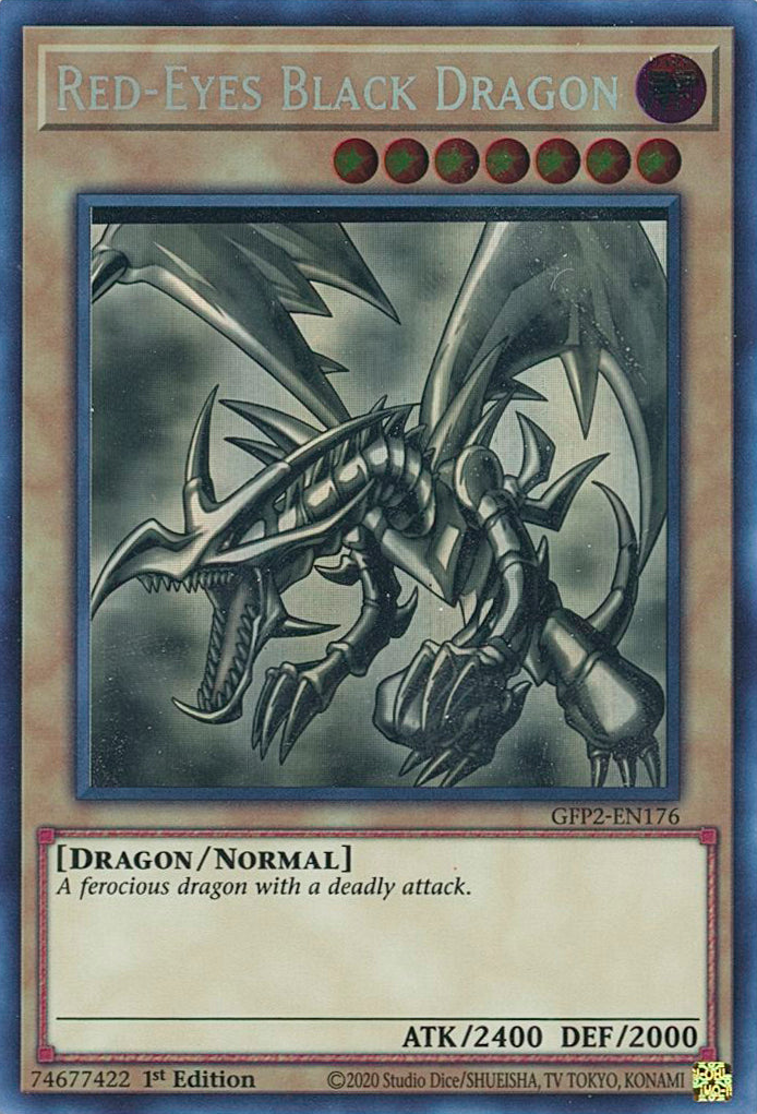 Red-Eyes Black Dragon [GFP2-EN176] Ghost Rare | Arkham Games and Comics