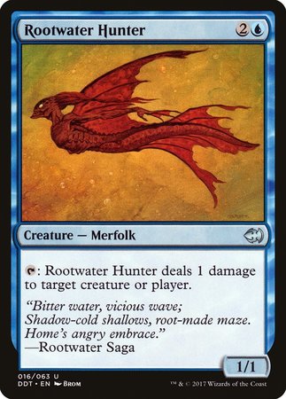 Rootwater Hunter [Duel Decks: Merfolk vs. Goblins] | Arkham Games and Comics