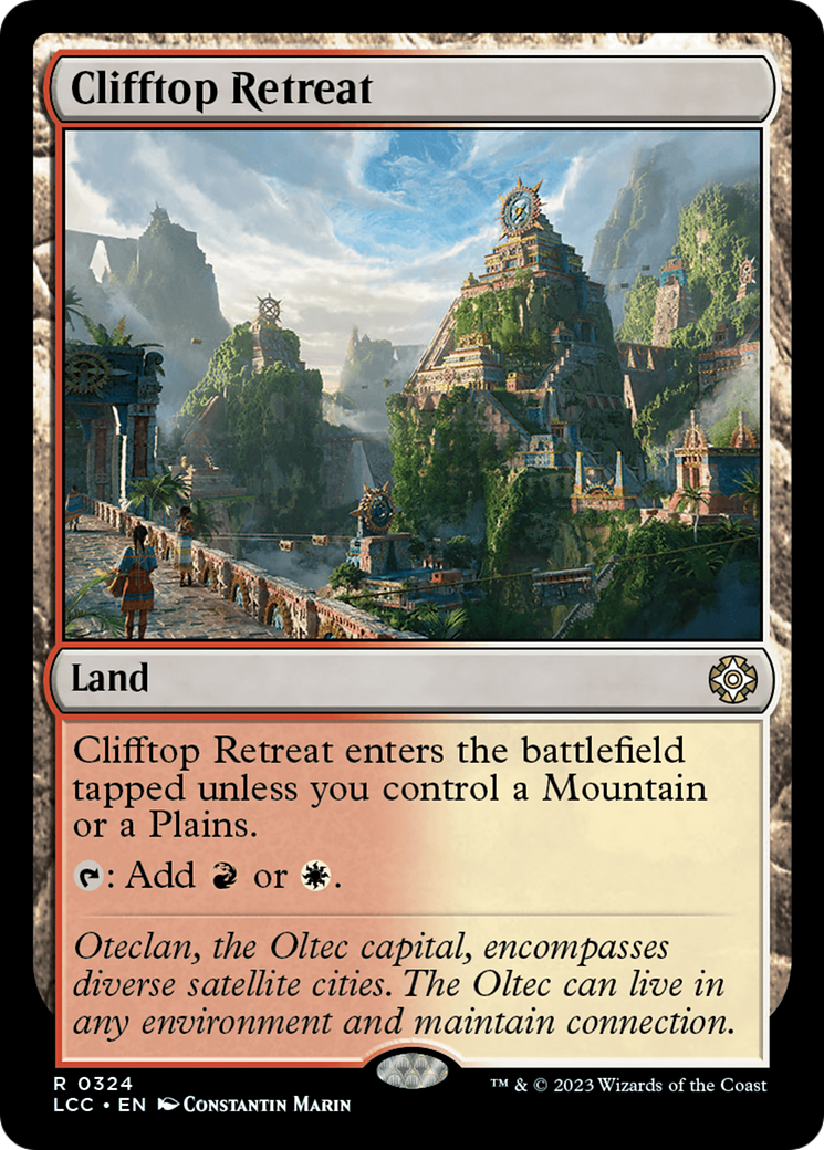 Clifftop Retreat [The Lost Caverns of Ixalan Commander] | Arkham Games and Comics