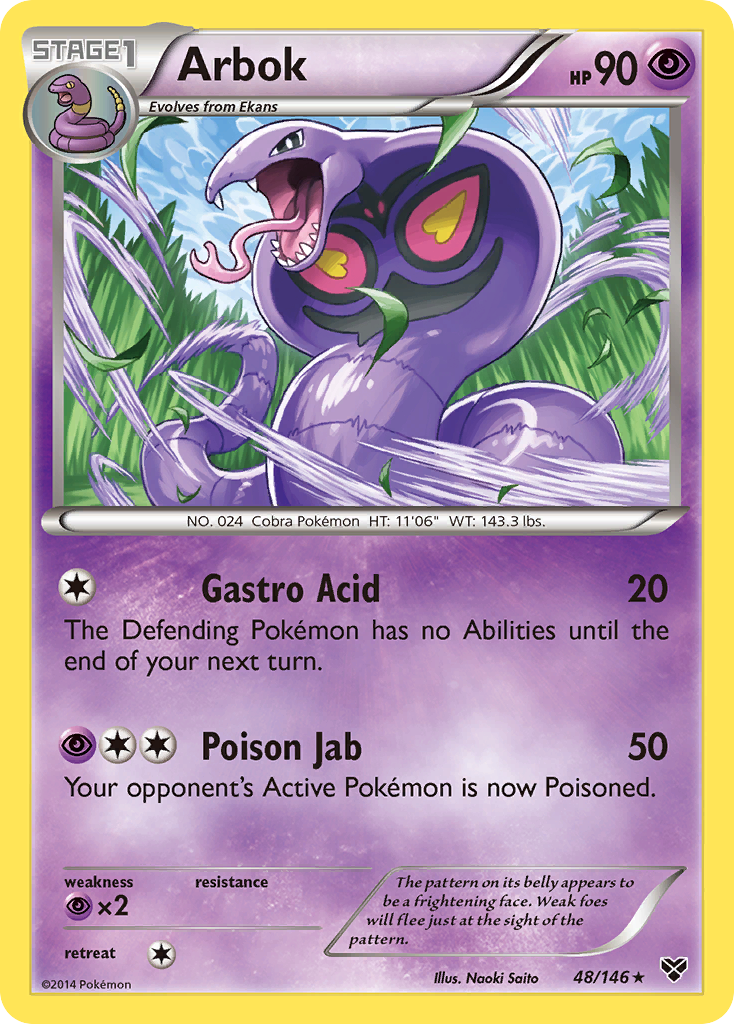 Arbok (48/146) [XY: Base Set] | Arkham Games and Comics