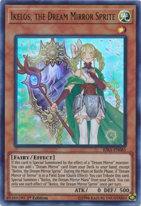 Ikelos, the Dream Mirror Sprite [RIRA-EN085] Ultra Rare | Arkham Games and Comics