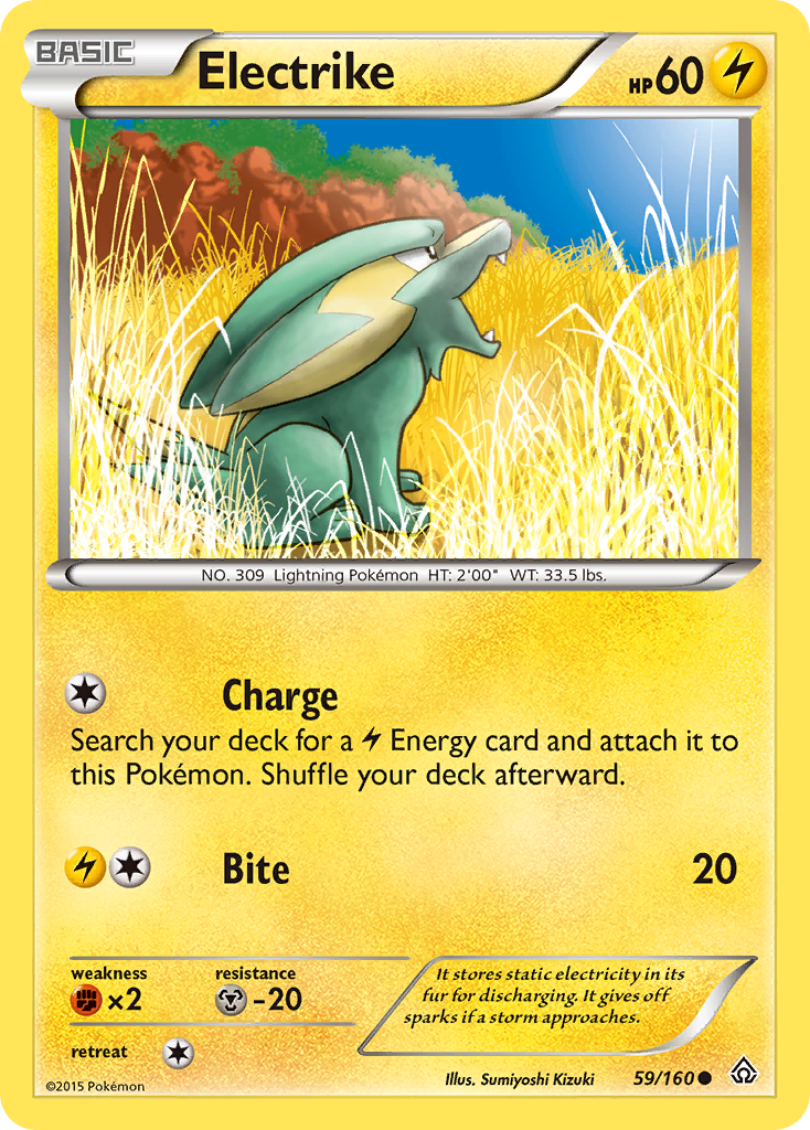 Electrike (59/160) [XY: Primal Clash] | Arkham Games and Comics