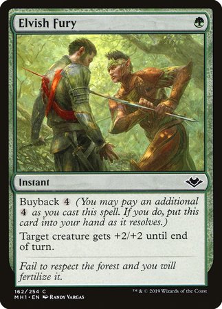 Elvish Fury [Modern Horizons] | Arkham Games and Comics