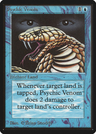 Psychic Venom [Limited Edition Beta] | Arkham Games and Comics
