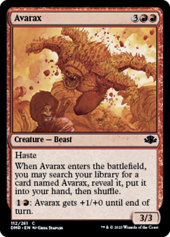 Avarax [Dominaria Remastered] | Arkham Games and Comics