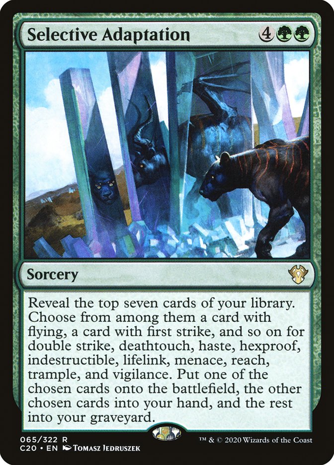 Selective Adaptation [Commander 2020] | Arkham Games and Comics