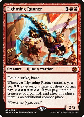 Lightning Runner [Aether Revolt] | Arkham Games and Comics