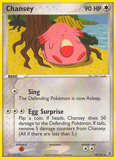 Chansey (19/112) [EX: FireRed & LeafGreen] | Arkham Games and Comics