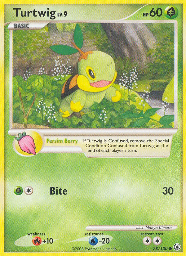 Turtwig (78/100) [Diamond & Pearl: Majestic Dawn] | Arkham Games and Comics