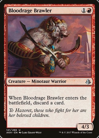 Bloodrage Brawler [Amonkhet] | Arkham Games and Comics