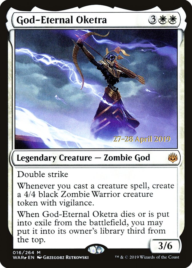 God-Eternal Oketra  [War of the Spark Prerelease Promos] | Arkham Games and Comics