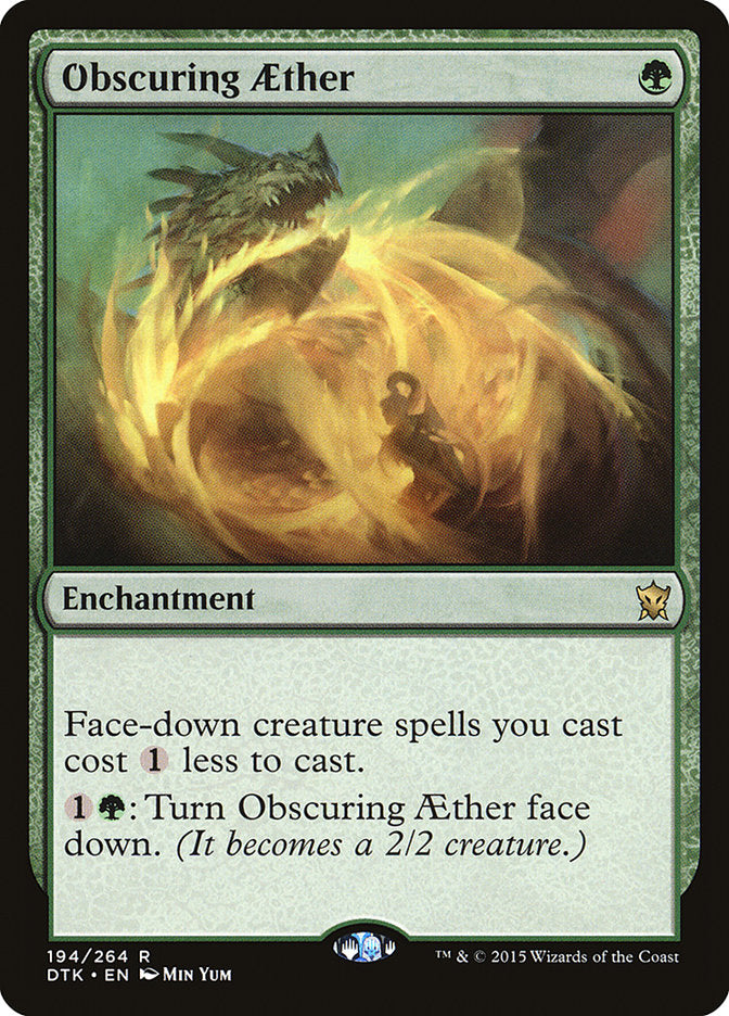 Obscuring Aether [Dragons of Tarkir] | Arkham Games and Comics