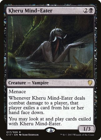 Kheru Mind-Eater [Commander 2017] | Arkham Games and Comics