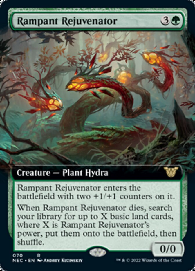 Rampant Rejuvenator (Extended) [Kamigawa: Neon Dynasty Commander] | Arkham Games and Comics