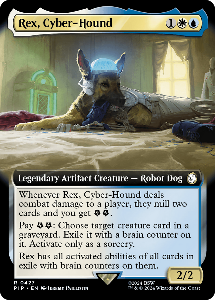 Rex, Cyber-Hound (Extended Art) [Fallout] | Arkham Games and Comics