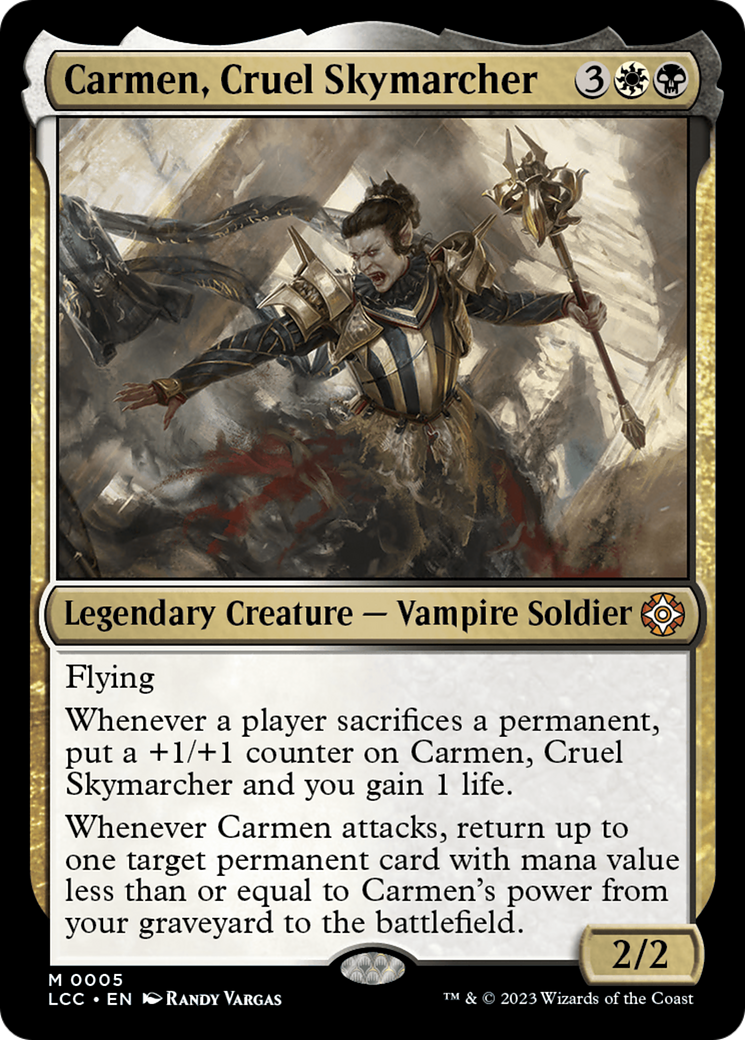 Carmen, Cruel Skymarcher [The Lost Caverns of Ixalan Commander] | Arkham Games and Comics