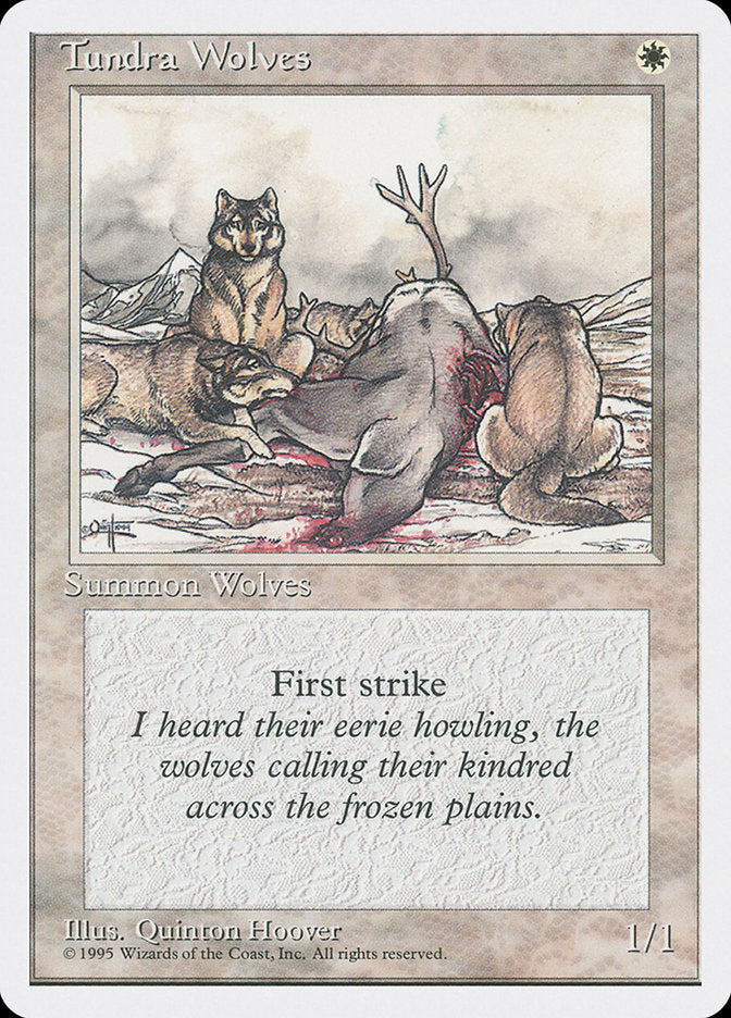 Tundra Wolves [Fourth Edition] | Arkham Games and Comics