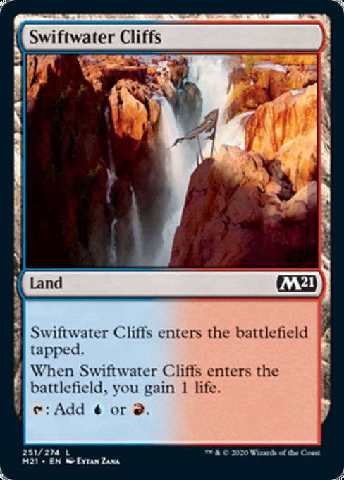 Swiftwater Cliffs [Core Set 2021] | Arkham Games and Comics