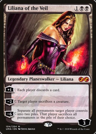 Liliana of the Veil [Ultimate Masters] | Arkham Games and Comics