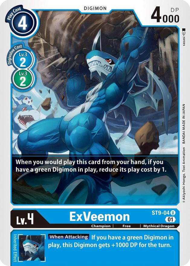 ExVeemon [ST9-04] [Starter Deck: Ultimate Ancient Dragon] | Arkham Games and Comics