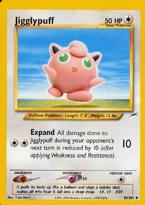 Jigglypuff (44/105) [Neo Destiny Unlimited] | Arkham Games and Comics