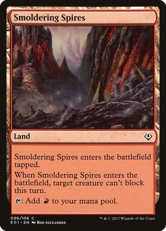 Smoldering Spires [Archenemy: Nicol Bolas] | Arkham Games and Comics