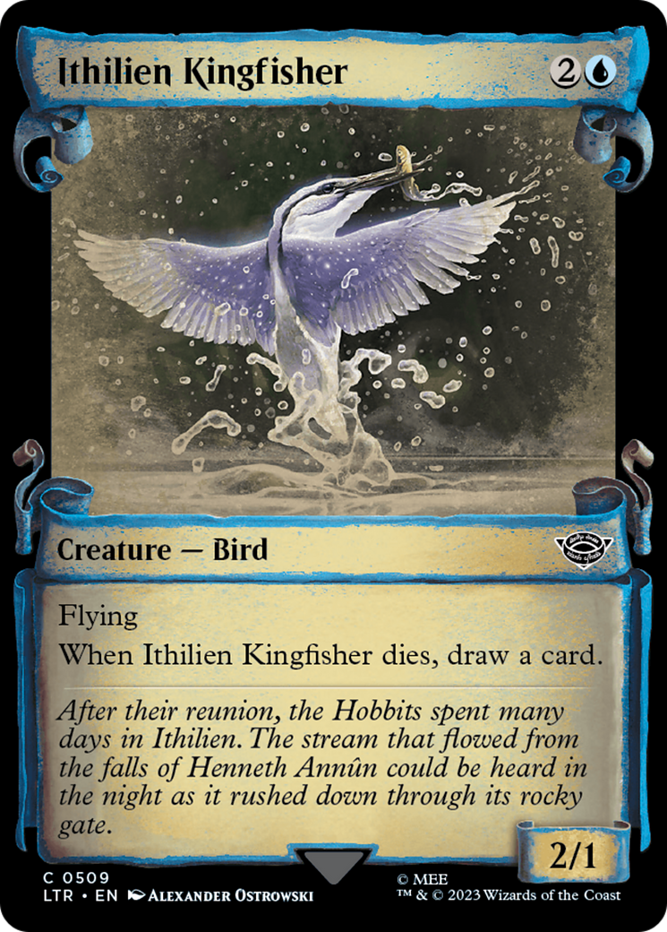 Ithilien Kingfisher [The Lord of the Rings: Tales of Middle-Earth Showcase Scrolls] | Arkham Games and Comics