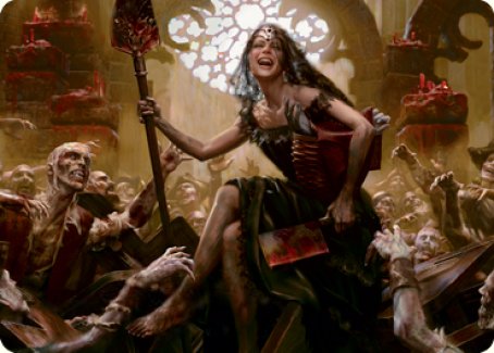 Gisa, Glorious Resurrector Art Card [Innistrad: Midnight Hunt Art Series] | Arkham Games and Comics