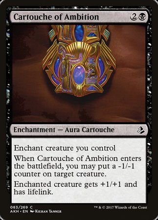 Cartouche of Ambition [Amonkhet] | Arkham Games and Comics