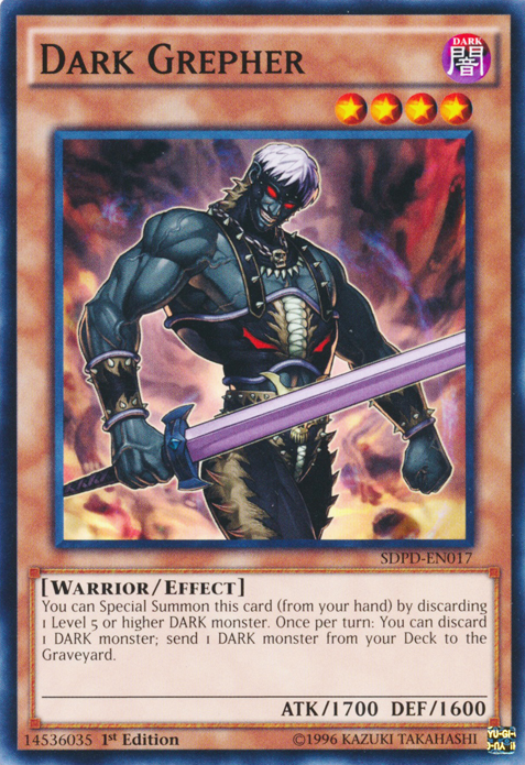 Dark Grepher [SDPD-EN017] Common | Arkham Games and Comics