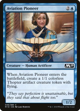 Aviation Pioneer [Core Set 2019] | Arkham Games and Comics