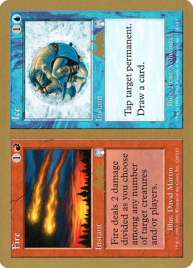 Fire // Ice (Brian Kibler) [World Championship Decks 2002] | Arkham Games and Comics