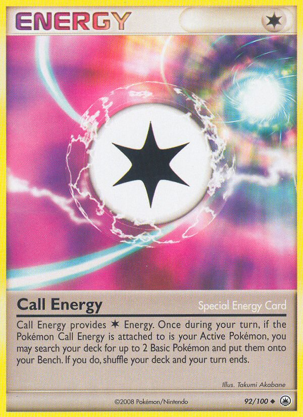 Call Energy (92/100) [Diamond & Pearl: Majestic Dawn] | Arkham Games and Comics