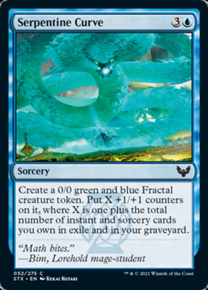 Serpentine Curve [Strixhaven: School of Mages] | Arkham Games and Comics