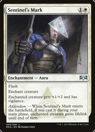 Sentinel's Mark [Ravnica Allegiance] | Arkham Games and Comics