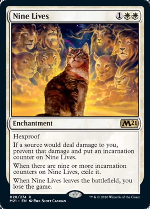 Nine Lives [Core Set 2021] | Arkham Games and Comics