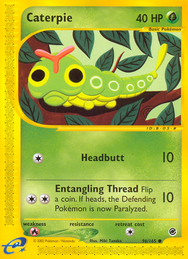 Caterpie (96/165) [Expedition: Base Set] | Arkham Games and Comics