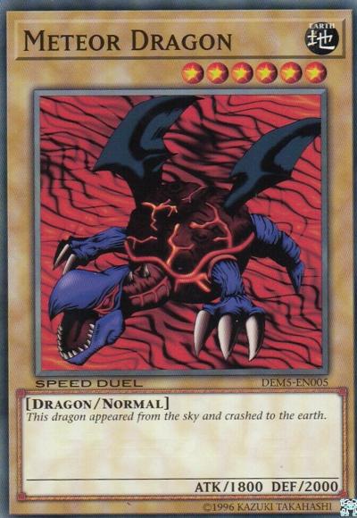 Meteor Dragon [DEM5-EN005] Common | Arkham Games and Comics