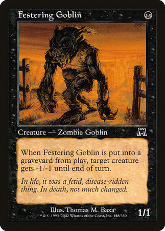 Festering Goblin [Onslaught] | Arkham Games and Comics